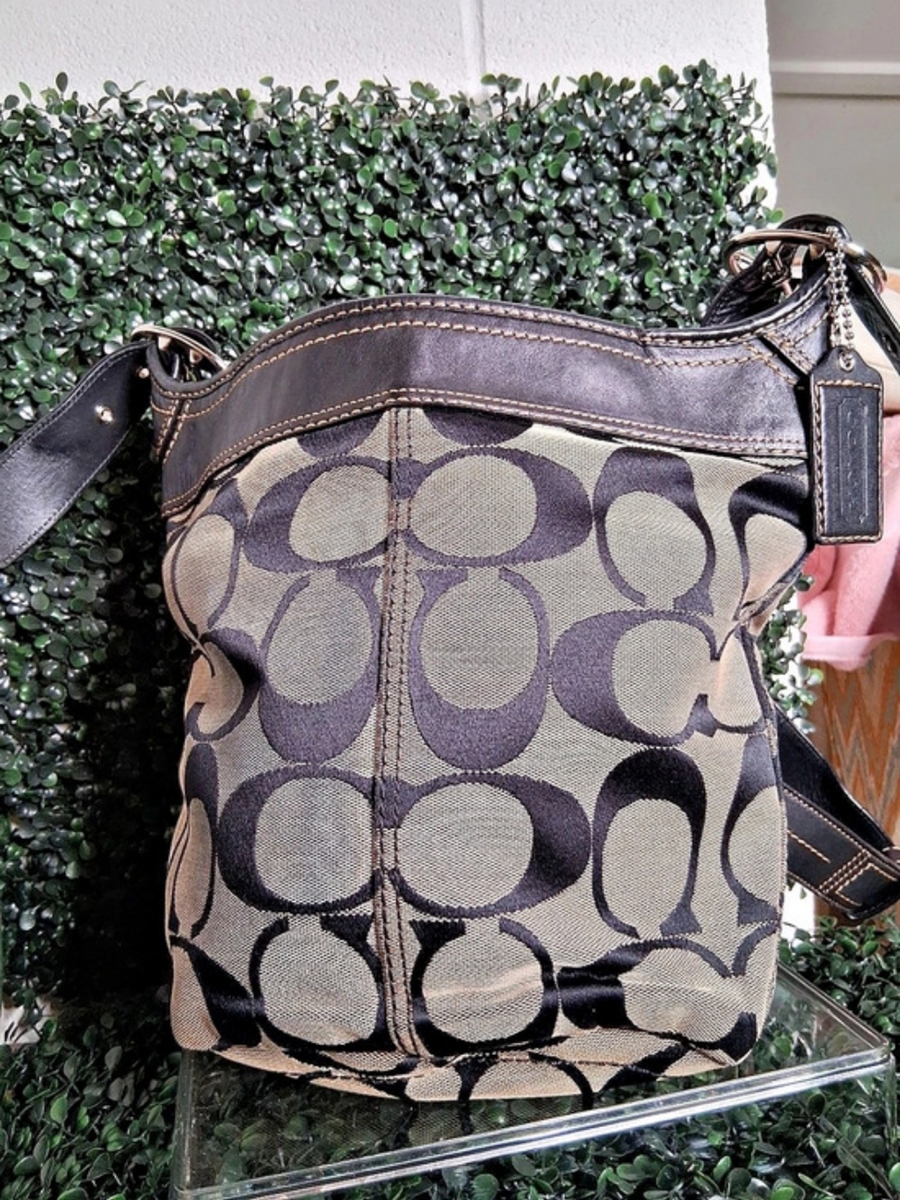 Michael Kors Brown & Black Crossbody Bag